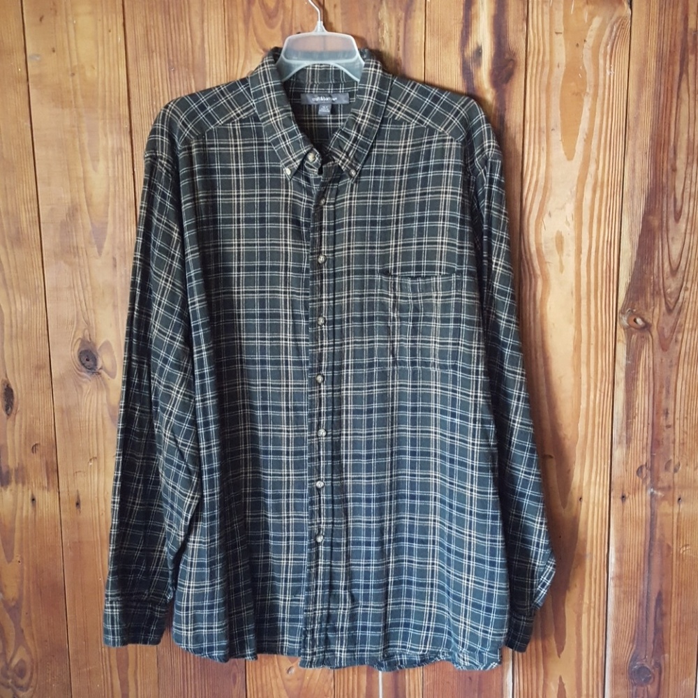 Croft & Barrow flannel button-down shirt